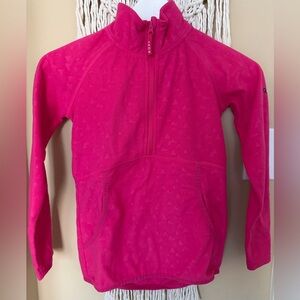 ROXY GIRLS' CASCADE FLEECE PULLOVER - Size 8/Small - Like New.